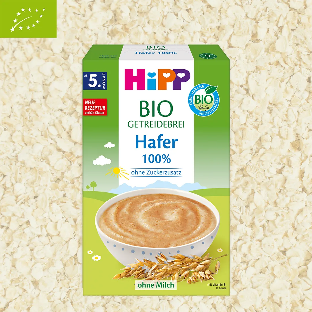 HiPP Organic Oat Cereal for sensitive tummies