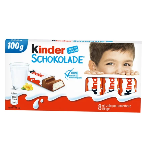 kinder Schokolade 8 Pack