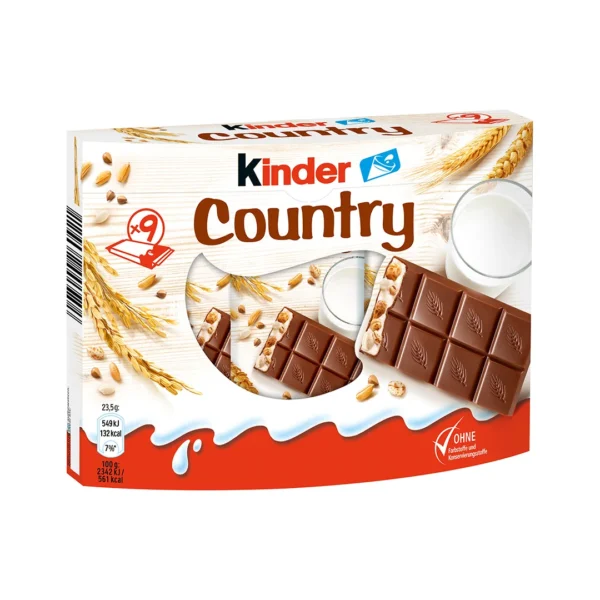 kinder Country 9 pack